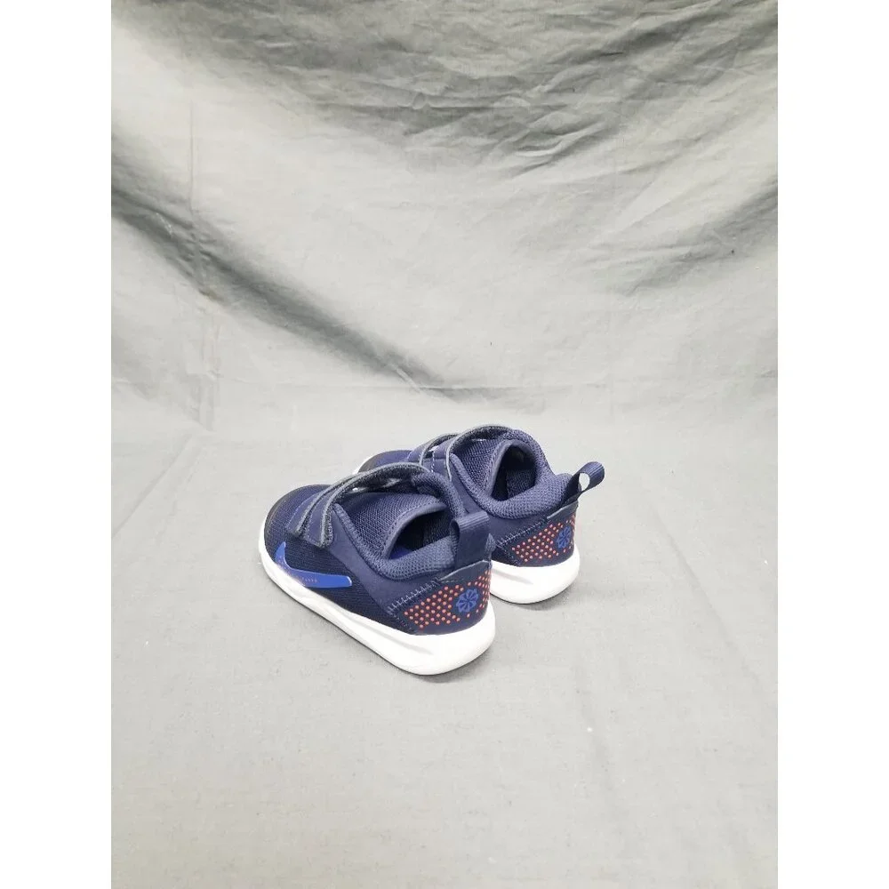 Nike Omni Multi-Court Sneakers Slip-On Blue Orange Size 8 DISPLAY MODEL! - Picture 2 of 6